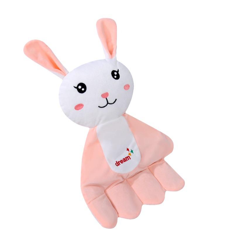 Comforting Palms Baby Sleep Aid: Anti-Startle Cuddle Pillow with Secure Rice Bag for Second Month Fuss