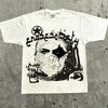 Graphic T-shirt Men Women Vintage Top Hip Hop Streetwear Oversized Tshirt Short Sleeve Casual Clothing Summer Fashion Y2K Tee
