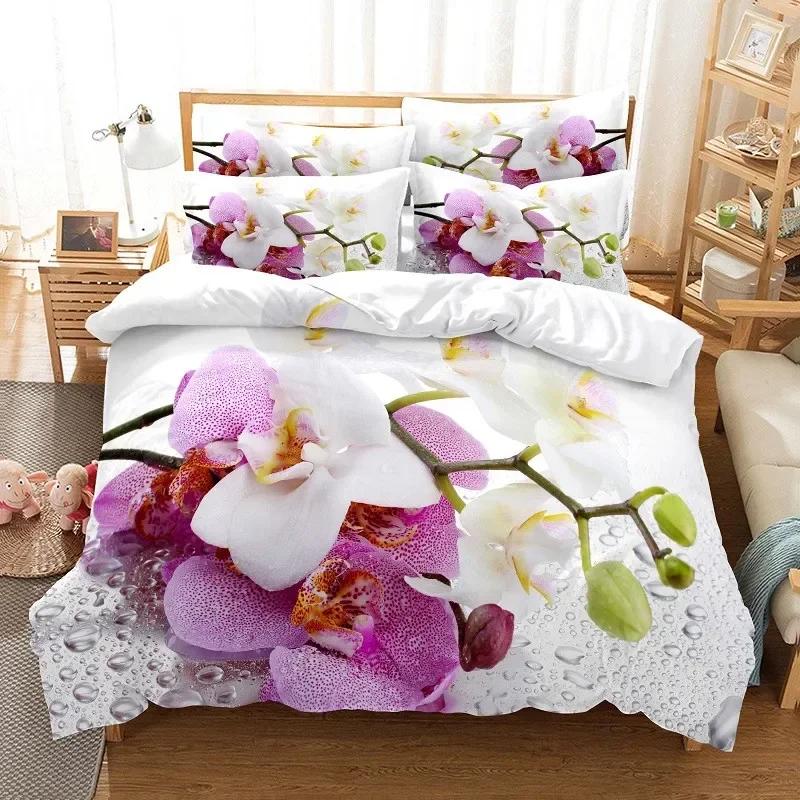 3D Printed Flowers Sunflower Bedding Set Single Twin Double Queen King Cal King Size Bed Linen Set