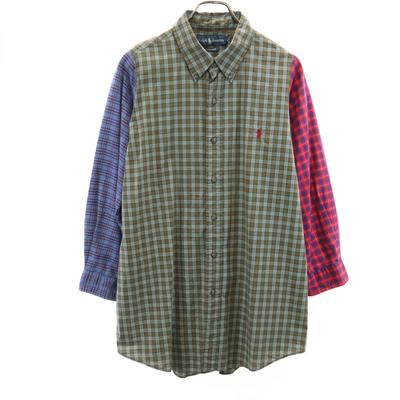 Piss Name Long Sleeve Button Down Shirt XL Men's Used