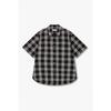 Cotton Check Short Sleeve Shirt Studio Tomboy 9105321191ar 