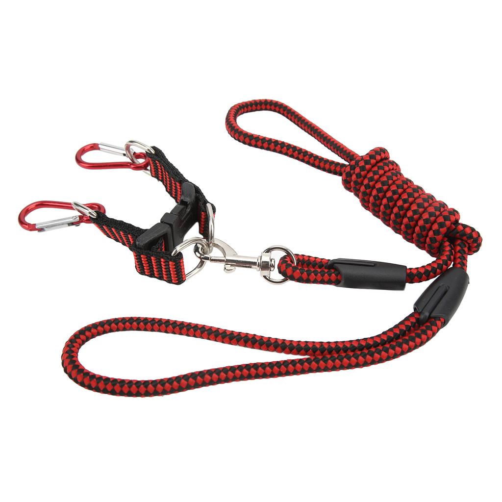 RC Traction Rope Nylon Winch Recovery Strap Universal for 1 5 1 8 1 10 Remote Control CarRed