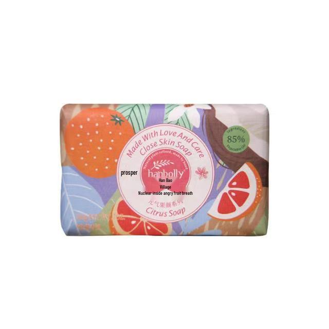 Han Baoli Handmade Fruit Color Soap - Wedding & Bridesmaid Favors, Bath & Festival Gift 200g