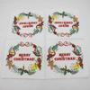 Santa Claus Table Decor X-mas Paper Napkins Lunch Paper Napkins For Decoupage Christmas Napkin
