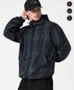 TRILLION City Utility Check Hooded Windbreaker_3Color