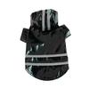 Reflective Waterproof Dog Raincoat for Small to Medium Breeds - Shiba Inu Friendly, Four-Legged Design.