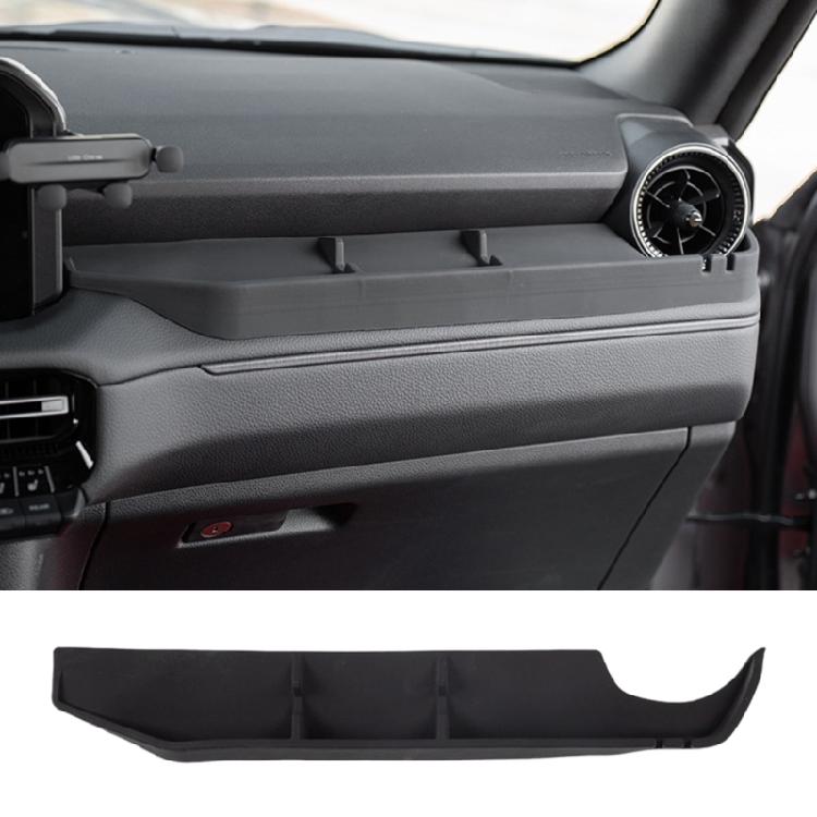 Dashboard Storage System not Slip Silicone Tray Passenger Side dashboard Organizers Mat Quick Installation for Prado LC