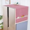 Cotton Linen French Door Refrigerator Cloth Washing Machine Cover Towel  Home Decorations