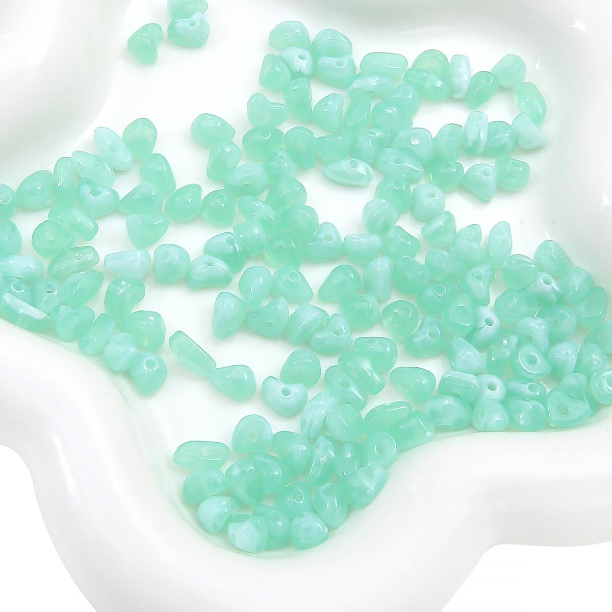 

10 г/пакет 5-8 мм акриловые бусины неправильной формы с размазанным камнем, браслет «сделай сам», ожерелье, аксессуары для изготовления ювелирных изделий 5-8mm 10g/bag