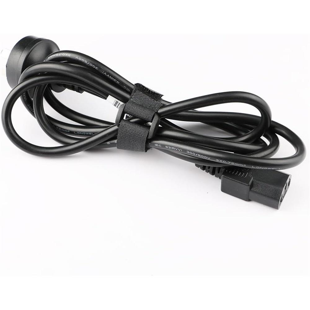 Pack Of 25 Reusable Nylon Cable Ties 15/20/30 Cm Lengths Black Universal Cable Ties For Cable Management, Cable Organiser