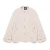Elua Wool Blended Handmade Short Coat 4 Options