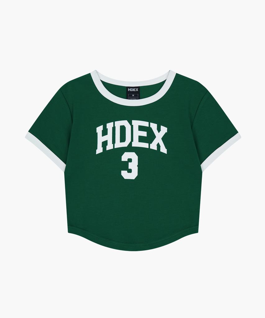 HDEX Women'S 3 Edition Crop Short Sleeve (Green)
