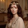Elegante Göttinnen-Tiaras Barock Zink Zinklegierung Strass Kopfschmuck Prinzessinnen-Diademe Besondere Anlässe