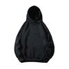 Women's Fleece-Lined Hooded Sweatshirt - Thickened, Loose Fit, Solid Color, Long Sleeve for Autumn/Winter