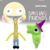 Adorable Smiling Friends Plush Toy Ultra-soft Short Plush Stuffed Doll Cute Cartoon Figures