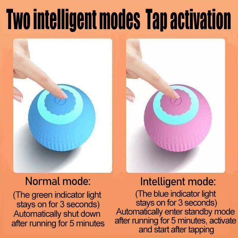 Interactive Cat Ball Automatic Cat Toy Indoor Cat Toy Electric Games Pet Products MWJ01