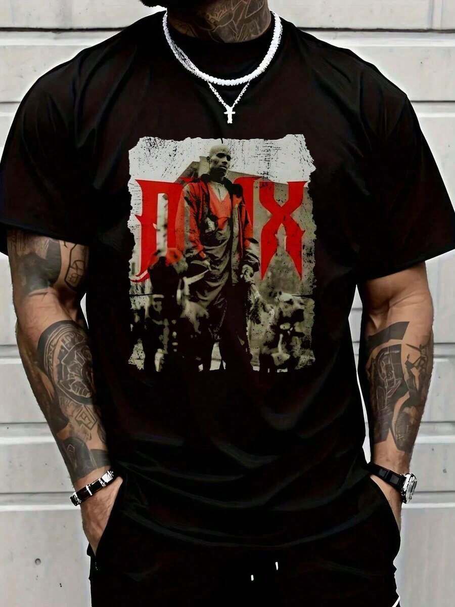 

Unisex T-Shirt DMX DMX DMX Art Prints T-Shirt Vintage All Size XXL