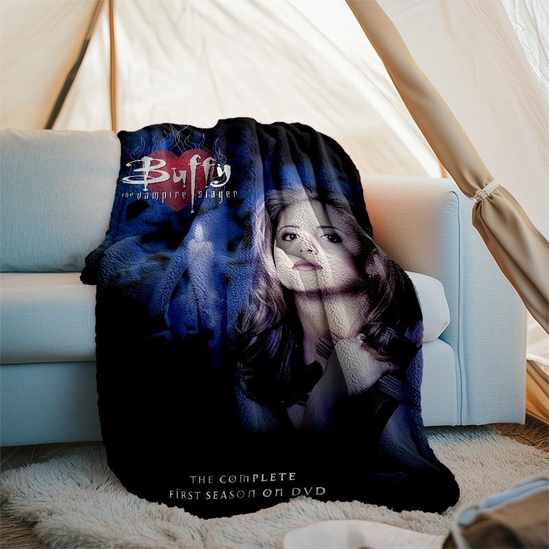 Buffy the Vampire Slayer1 Printed Throw Blanket—lightweight,soft,warm;versatile Blanket for All Seasons—perfect As &air-conditioning Throw,nap Blanket