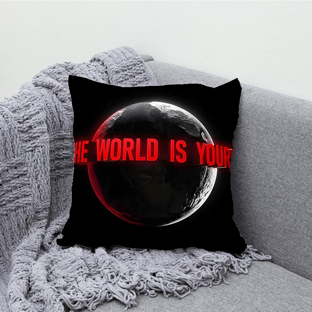 Film S-Scarface 1983 Pillow Case Soft Cushion Cases For Farmhouse Sofa Decor Home Decorations And Protector Pillow Case