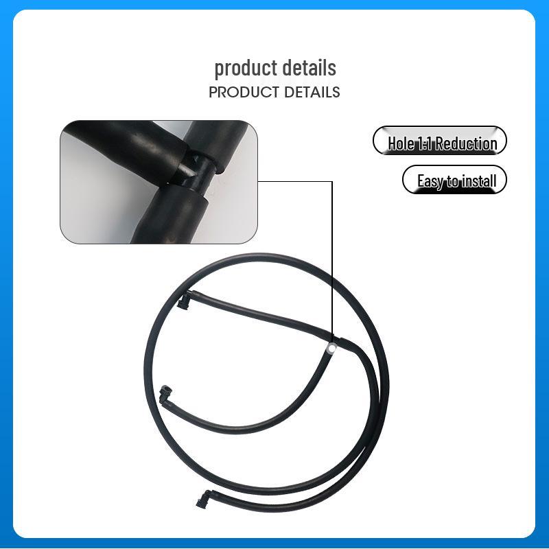Tuyau et Buse de Lave-Glace Compatibles pour Mercedes-Benz Classe S W221 (2004-2012) S300 S600 - Pièce 2218600392.