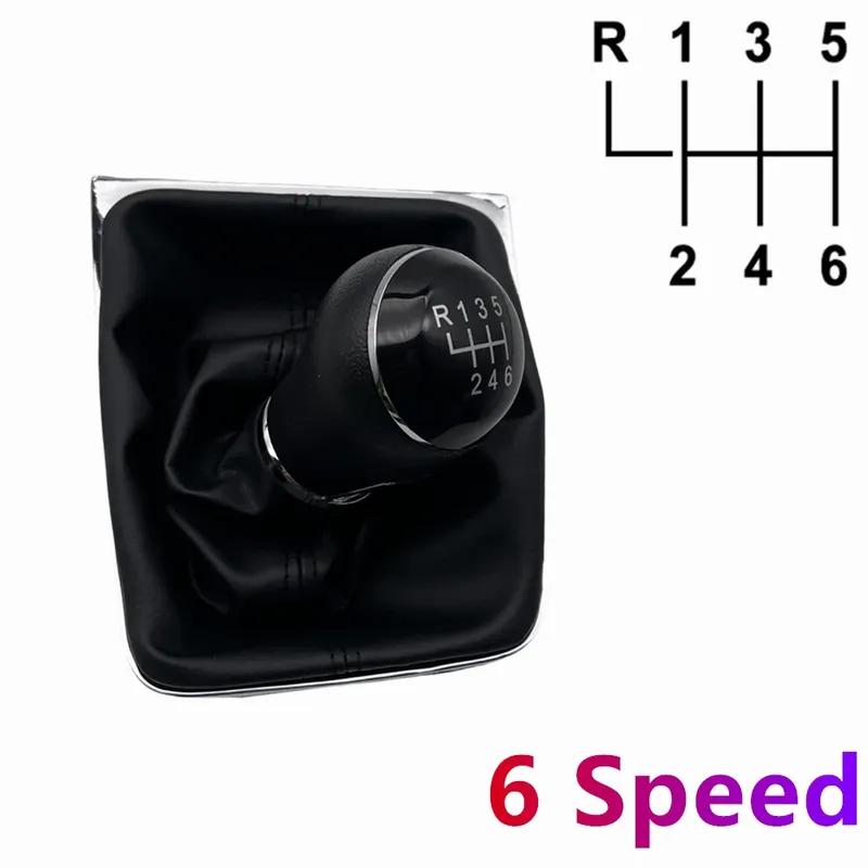Für Volkswagen VW Golf 7 MK7 2013 2014 2015-2017 5 6-Gang Auto Schaltknauf Hebel HandBall Kompletter Manschettenbalg Stiefel Autozubehör