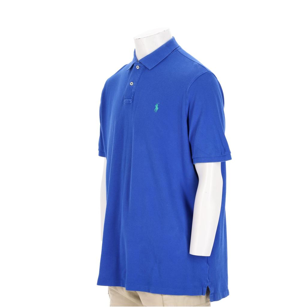Seconde vie - Polo manches courtes Homme Bleu - Très bon état