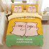 Cute Pig Duvet Cover Cartoon Animal Theme Bedding Set For Kids Adults, Sweet Bedspread Cover Ultra SoftRoom Decor Bedclothes