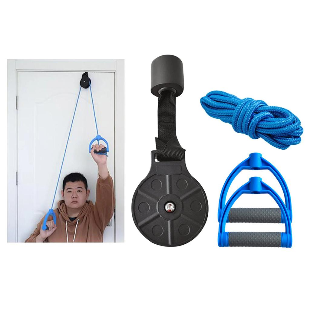 Schulter- und Arm-Seilzugsystem-Set, Tür-Rehabilitationsgerät, Geeignet für Heim-Physiotherapie, Rotationswiederherstellung und Kräftigungstrainingsgerät