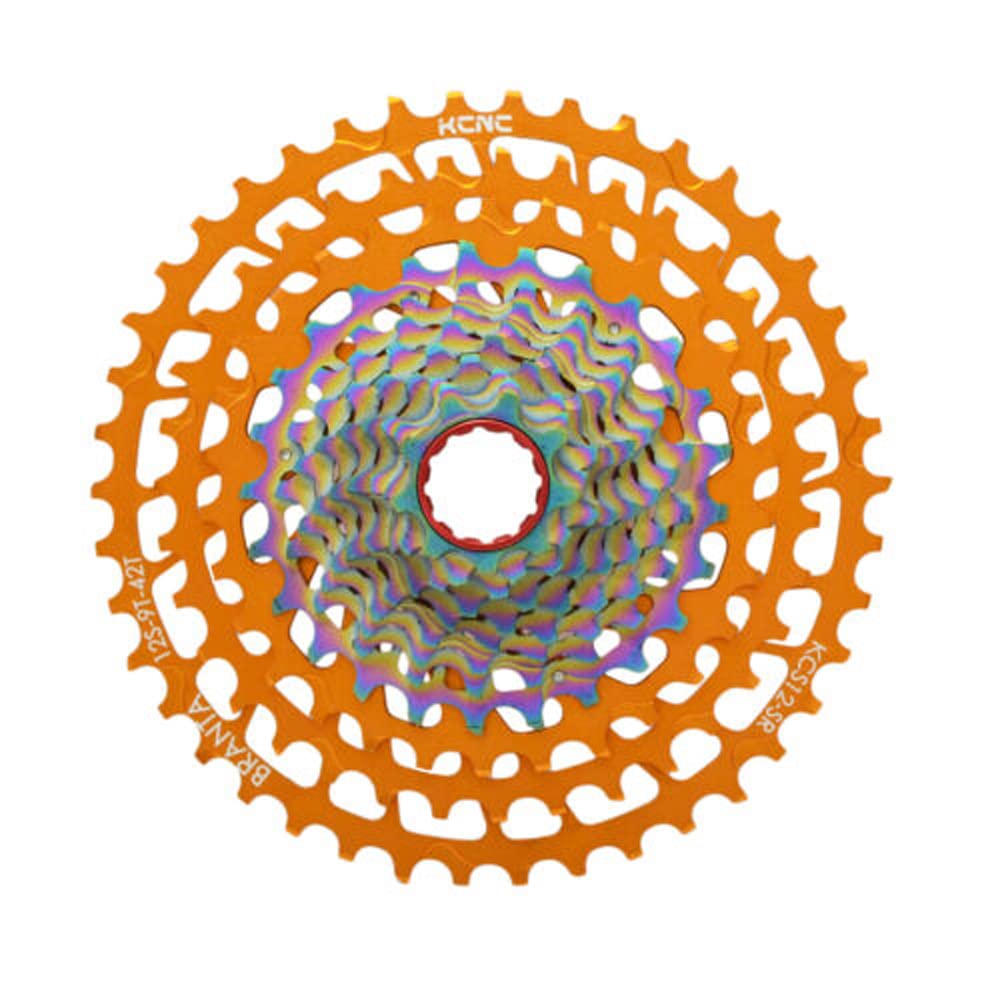 

KCNC 12 Speed Road Cassette XDR hub SK2604 9-42T, XG-1290 compatible, compatible, Gold, KCS12-005G-OE,