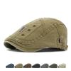 Forward Hat Men's Retro Peaked Cap Beret British Style Paintsman Hat Newsboy Hat