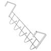 Over Door 5 Hook Clothing Hanger Rack for Hats Scarves and More Storage