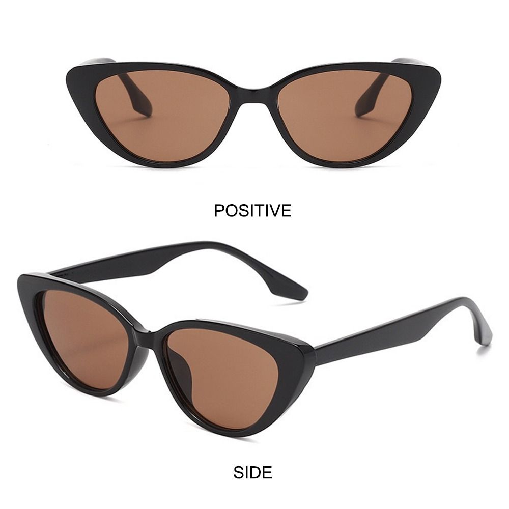 Vintage Small Frame Cat Eye Shape Sunglasses Colorful Uv400 Shades Summer Eyewear For Women