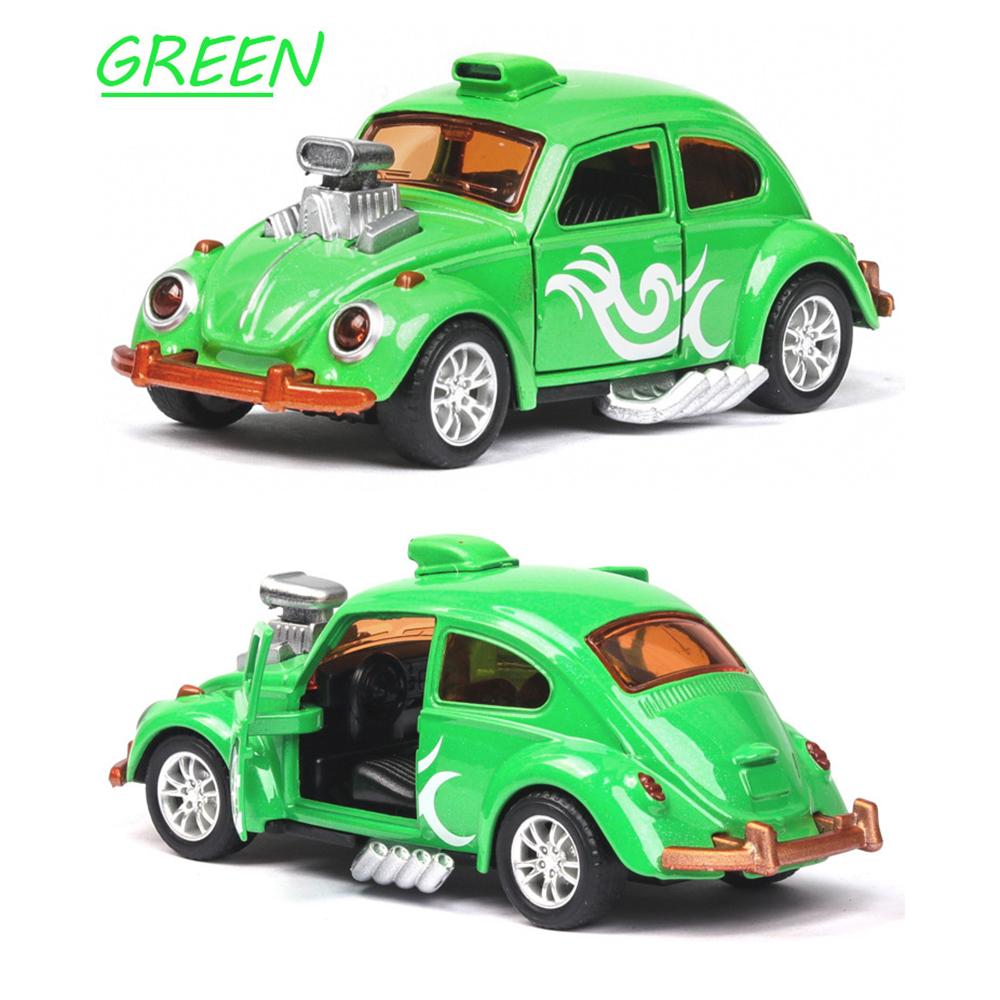 1/36 Scale Diecasts Toy Vehicles Beetle Modified Classic Car Model Car Alloy Pull Back Collection Toy Cars Model Gifts