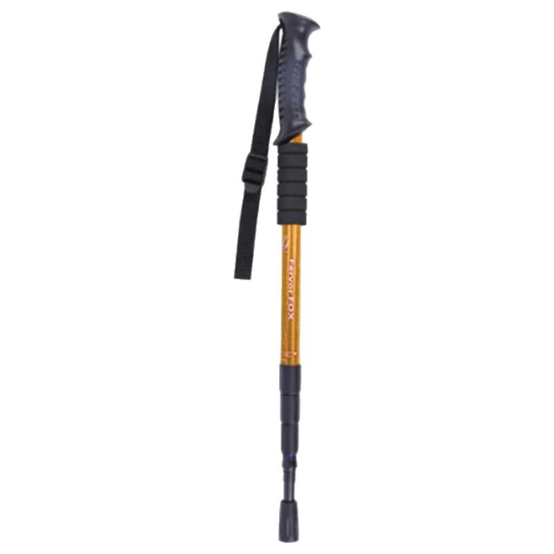 Retractable Aluminum Walking Stick & Trekking Pole (2-Pack)