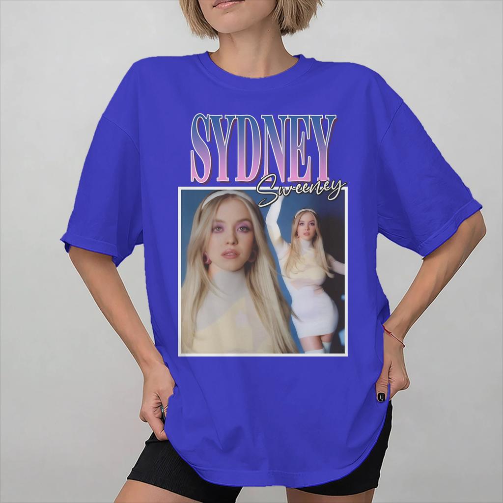Cassie Howard Sydney Sweeney Apparel Unisex Women T Shirts Cotton Tee Graphic Printing Tops Tshirt