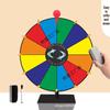 Entertainment Game Turntable: Wipeable Iron Lucky Lottery Spinner