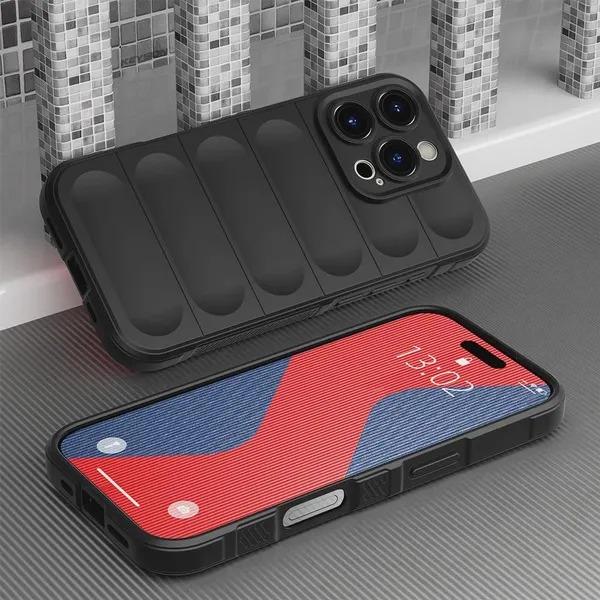Shockproof Matte Armor Case For Apple iphone 16 15 14 13 12 11 17 Pro Max Plus Air Skidproof Non-slip Silicone Protective Cover