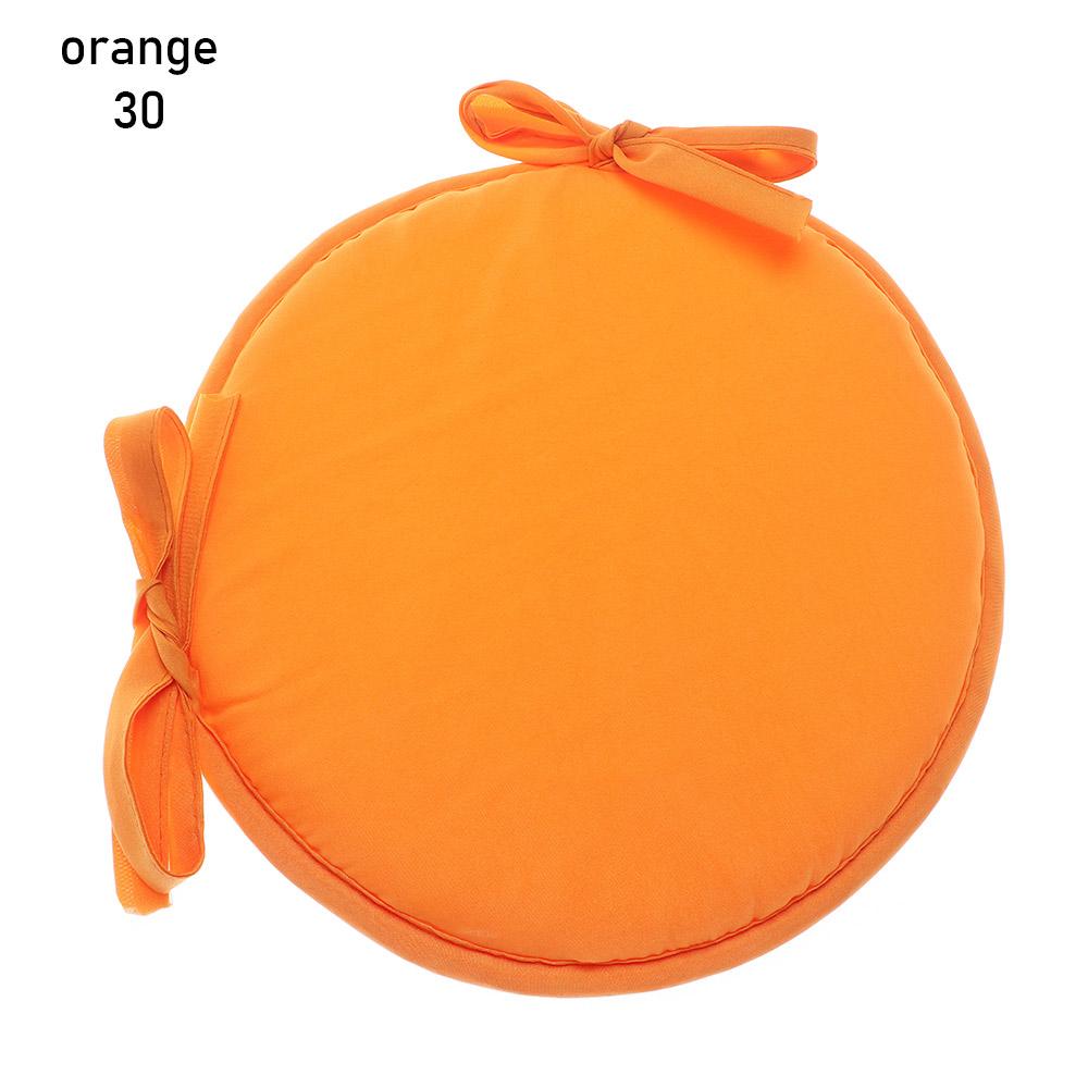 Solid Color Removable Round Kitchen Office Dining Sofa Car Seat Cushion Chair Pads