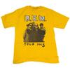Vtg REM Band Tour Heavy Cotton Yellow All Size Unisex Classic Shirt AP264 Unisex T-Shirt