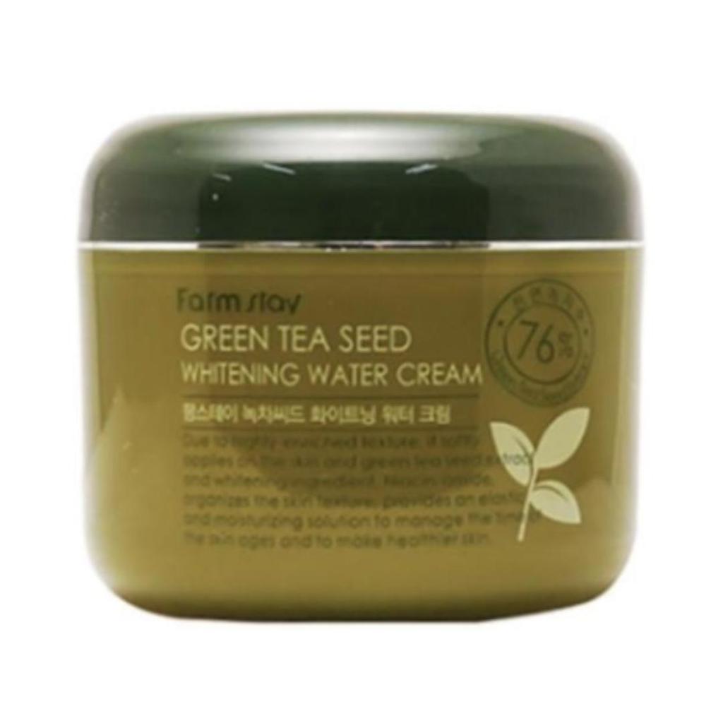 FARM STAY Aufhellende Wassercreme mit Grünteesamen, 100 g (3 Optionen)