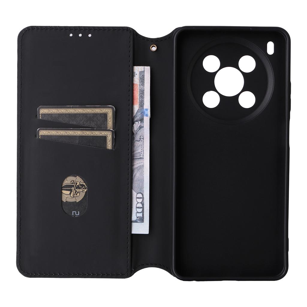 For ZTE Blade V70 Max/nubia V70 Max Case Wallet Rhombus Imprinted Leather Phone Cover