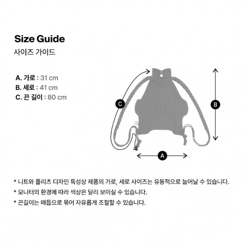 Pleatsmama Deep Purple New Bow Backpack