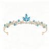 Korean Rhinestone Princess Crown Headband for Girls – Birthday & Performance Headdress