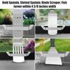 Stainless Steel Utensil Rest Spatula Holder Barbecue Tool for Chef Grill Accessories