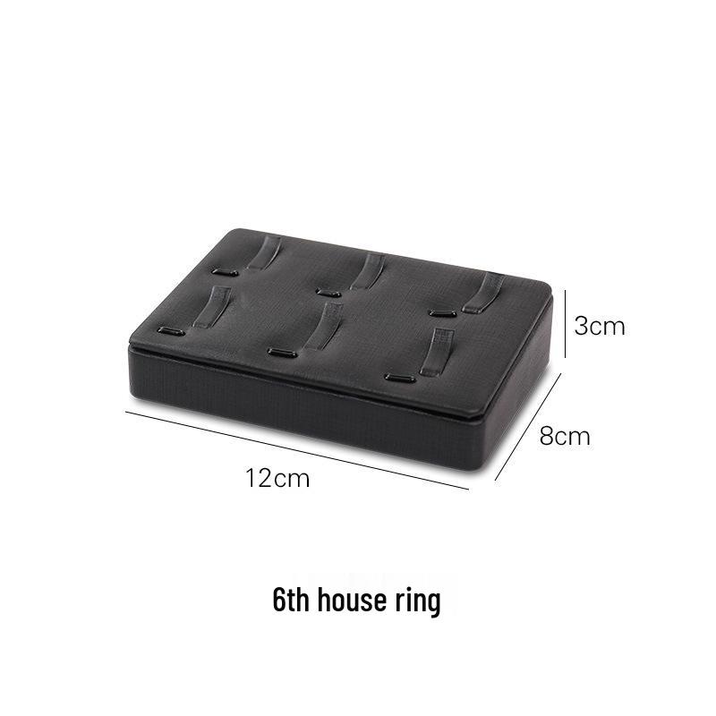 Black Jewelry Display Stand for Pendants, Necklaces, Bracelets, and Jade.