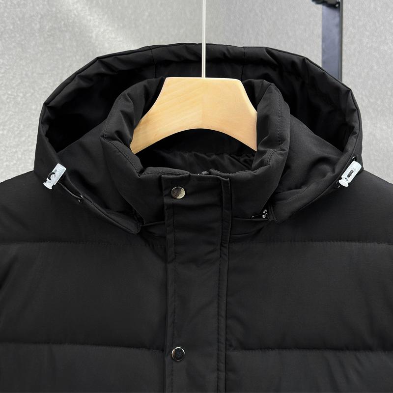 Warm Sleeveless Parka Man Waistcoat Fashion Plus Size Male Coat Hooded Casual Zipper Thick Winter Men's Vest