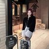 New Imitation Fox Fur Women's Light Winter Small Black Fur Coat Thousand Gold Wind Imitation Mink Coat