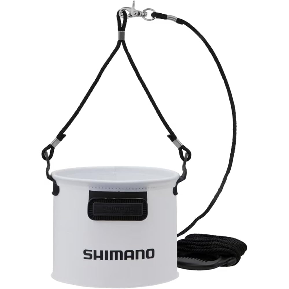 Shimano BK-053Q Water Bucket Real White 19cm Fishing Accessory