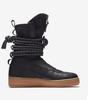 Damesneakers Nike SF Air Force 1 High Sort Gummi (Dame) Sort/Sort-Gummi Mellembrun