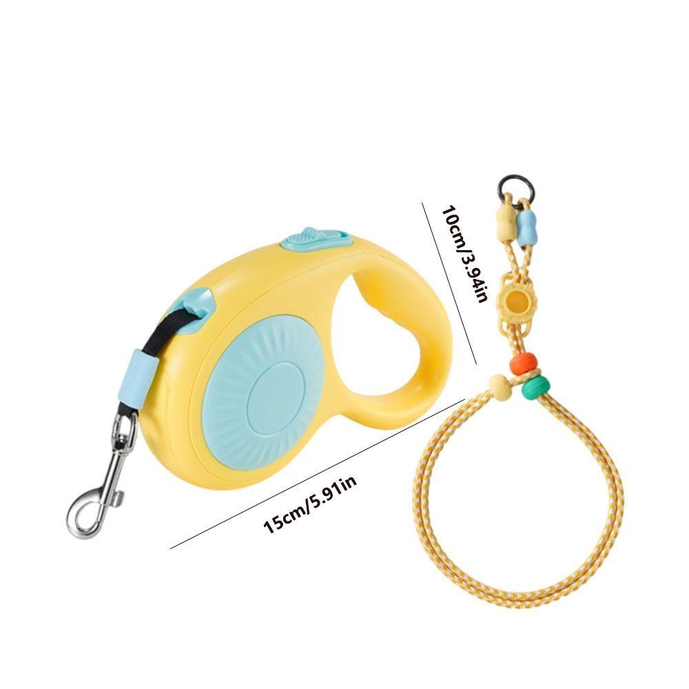 3m Dog Walking Leash Retractable Anti-Escape Mechanism Retractable Dog Leash Durable Adjustable Dogs Auto Retractable Belt